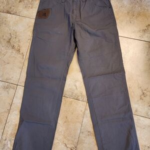 Wrangler Men's Slate Gray Chinos
